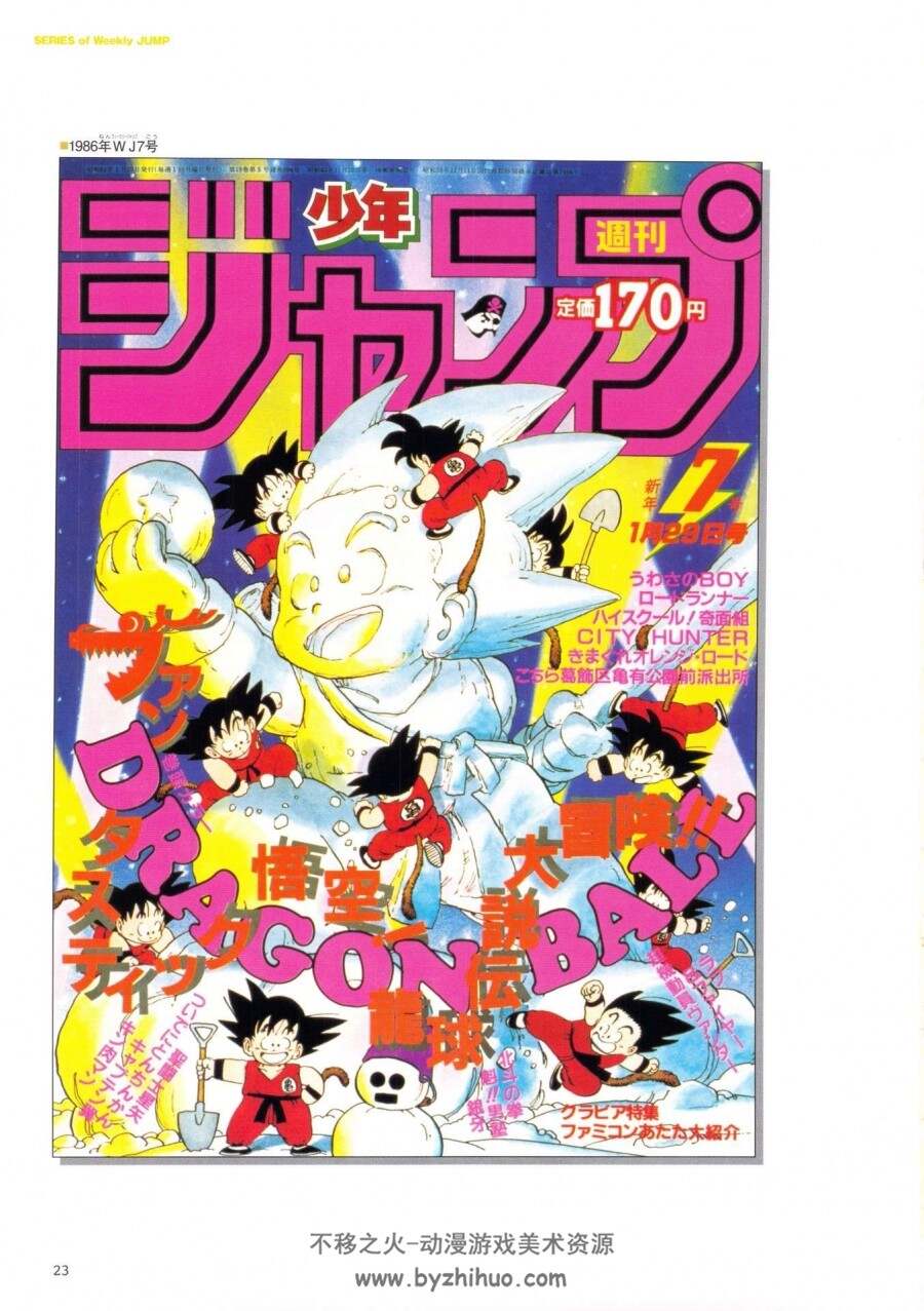 Dragon Ball 30th Anniversary Super History Book七龙珠30周年纪念画集 不移之火资源网