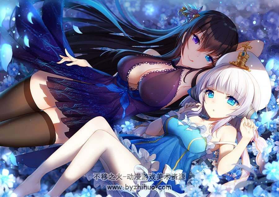 二次元美少女妹子福利动漫插画壁纸高清图片分享下载 1940P
