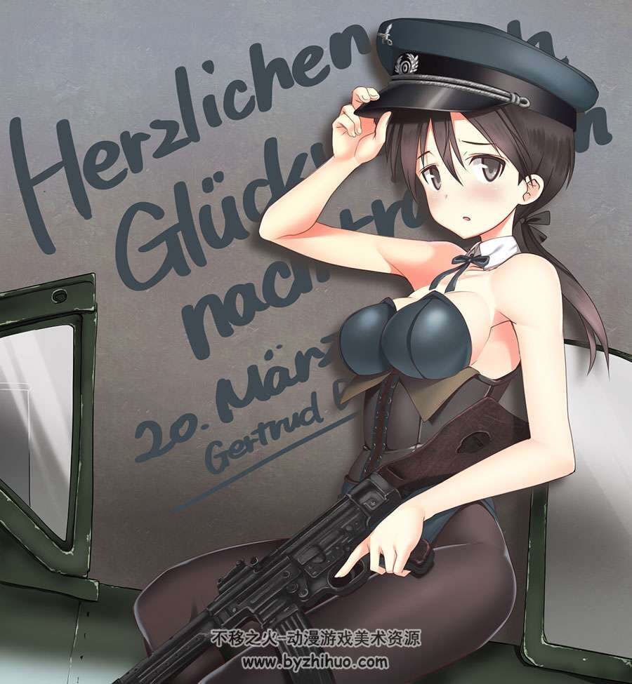 二次元美少女妹子福利动漫插画壁纸高清图片分享下载 1940P