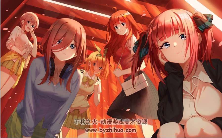 [五等分的花嫁]中野三玖 高清图片CG包[696P]