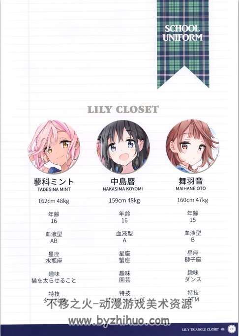 [atelier Tiv artworks (Tiv)]Lily triangle closet