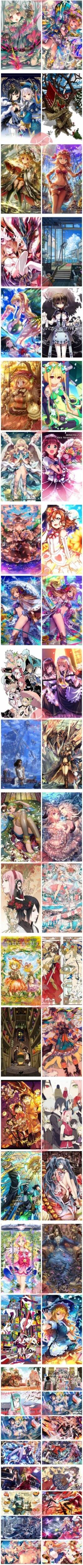 【超大图包】pixiv p站2015 全部精品图集合! 170000+P