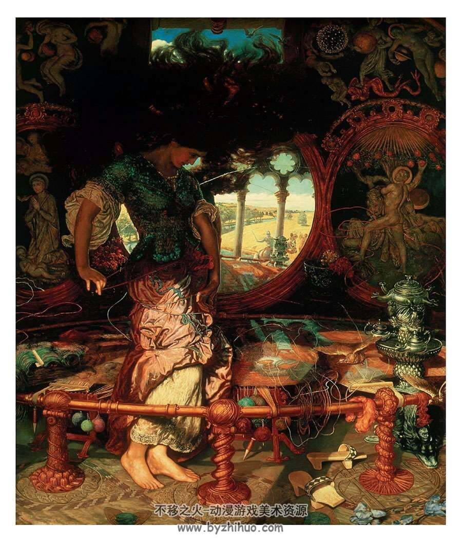 Pre-Raphaelite Brotherhood前拉斐尔兄弟会美术作品资料欣赏鉴赏画集 附PDF格式