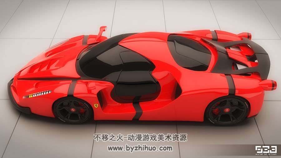 多米尼加共和国艺术家Suriel3d渲染车辆图片美术素材赏析 63P