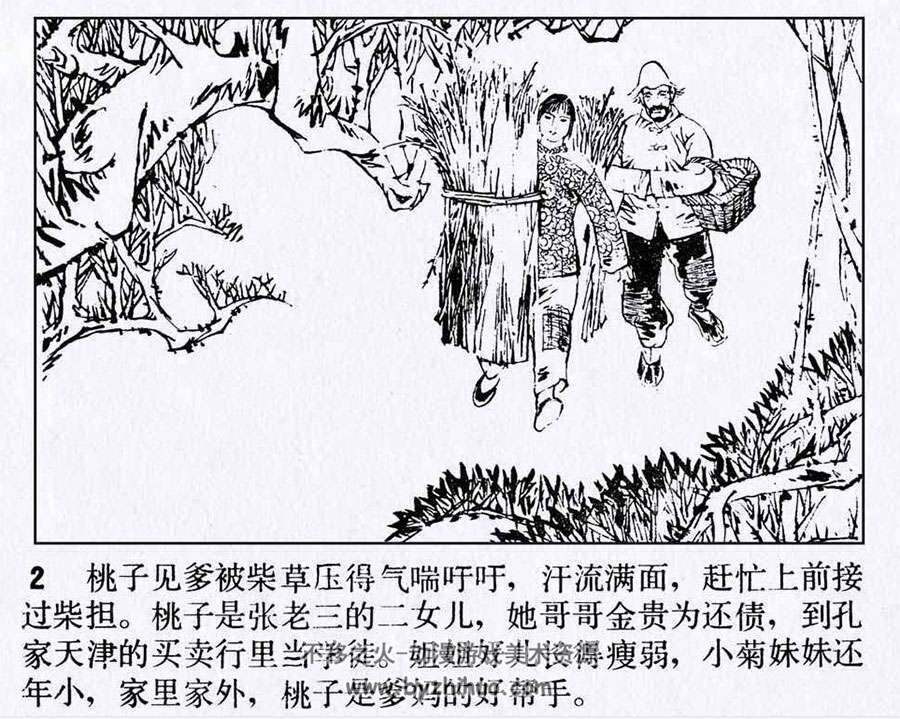 1982年天津连环画山菊花pdf上下册分享