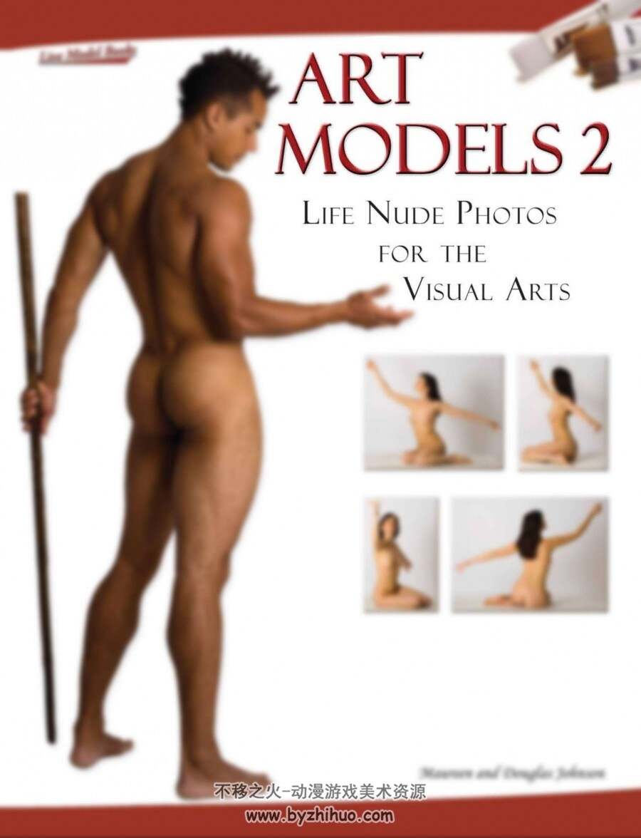 艺用人体模特姿态动态绘画参考素材-ArtModels