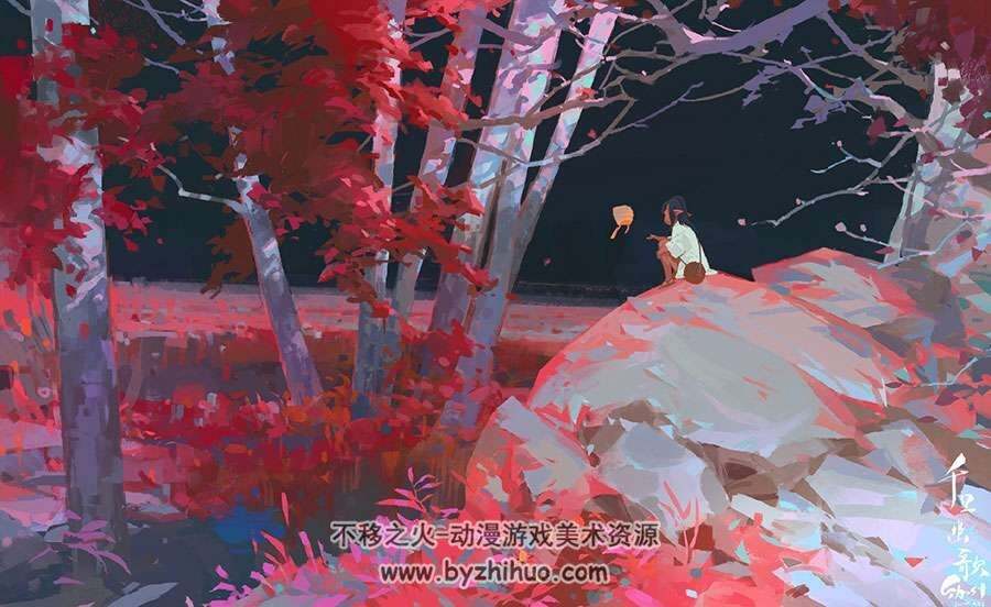 国人画师俊西JUNC 画风温柔的插画图片分享下载 228P