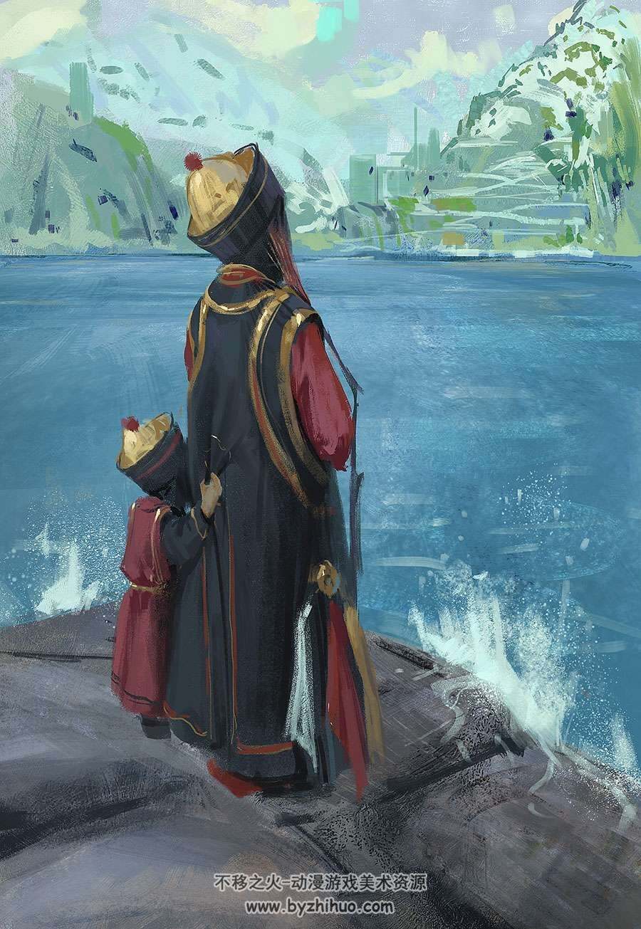 加拿大高级艺术家Krist Miha 油画风格插画原画图集分享 104P