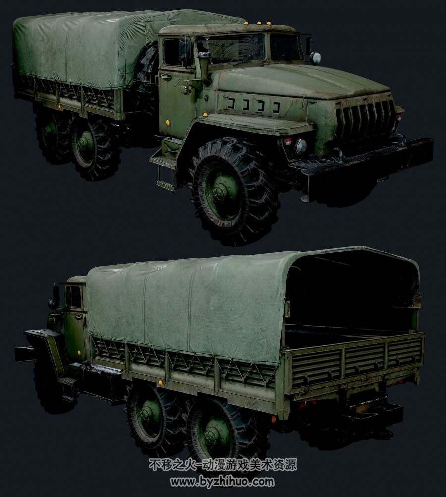 苏联军车 Ural 4320