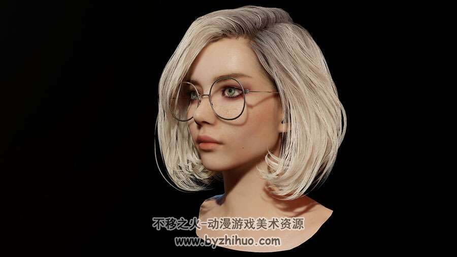 国人3D艺术家dotch Zeng 人物作品图集参考下载 162P