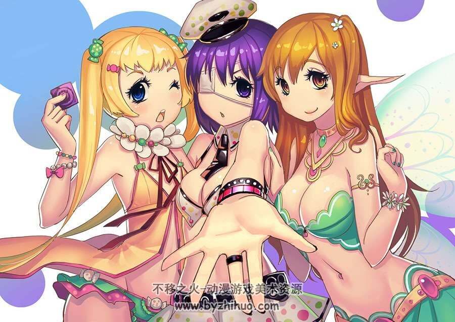 DekomoriSanae CG萝莉女生插画壁纸图包 469P