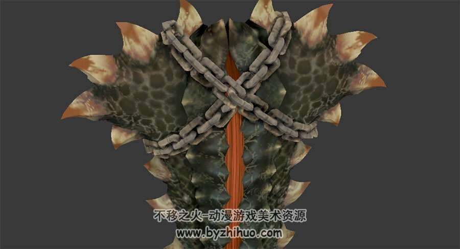 游戏武器狂战士剑3DMax模型分享