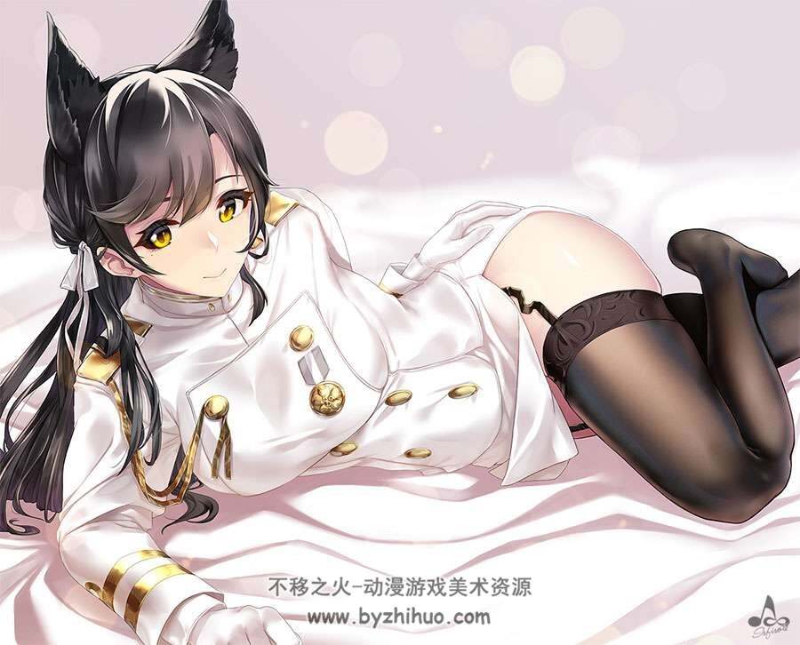 二次元少女军装制服系列插画壁纸图包分享下载 282P