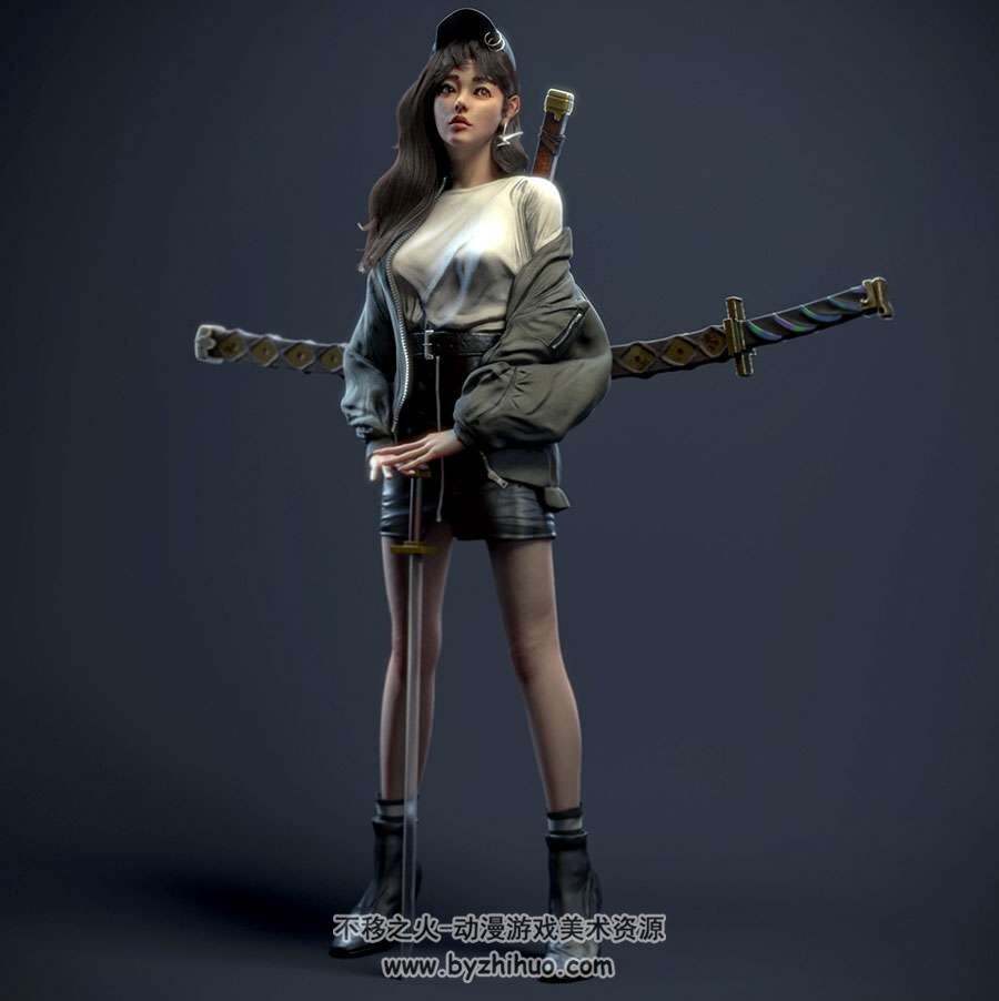 国内3D艺术家Junsheng Xu 角色人物渲染图赏析 95P