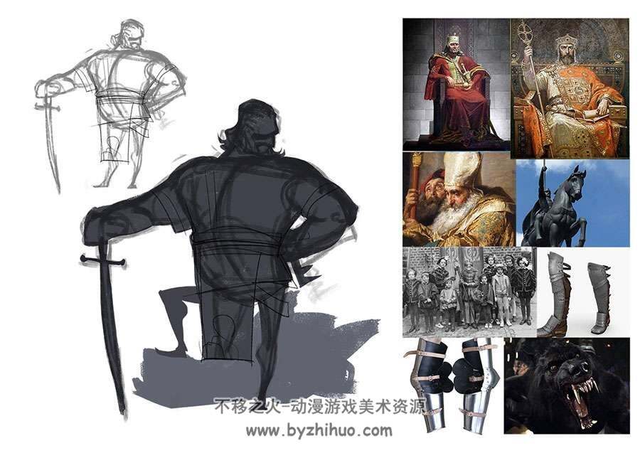 印度尼西亚概念画家Rudy Siswanto 角色生物场景综合原画设定参考 244P