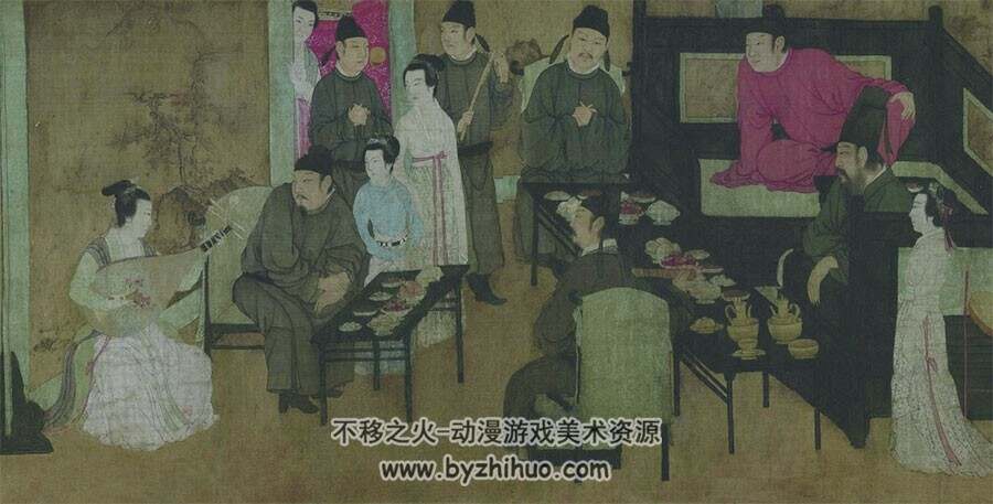 古画长卷 8幅 超高清珍贵资中国传统绘画艺术资源下载 6.12GB
