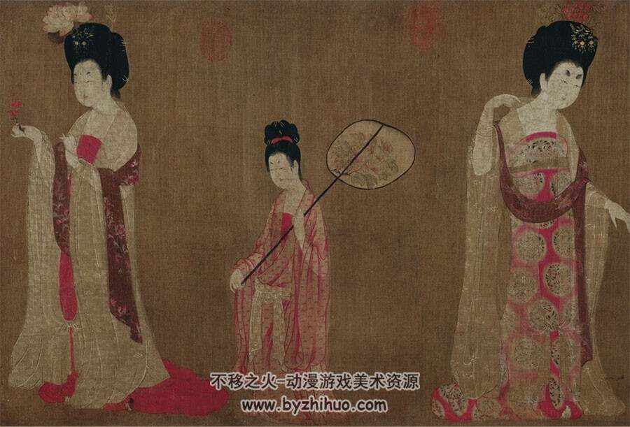 古画长卷 8幅 超高清珍贵资中国传统绘画艺术资源下载 6.12GB