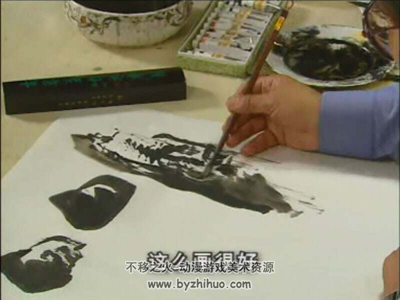 刘存惠 山水画技法 中国传统国画写意绘画视频教程