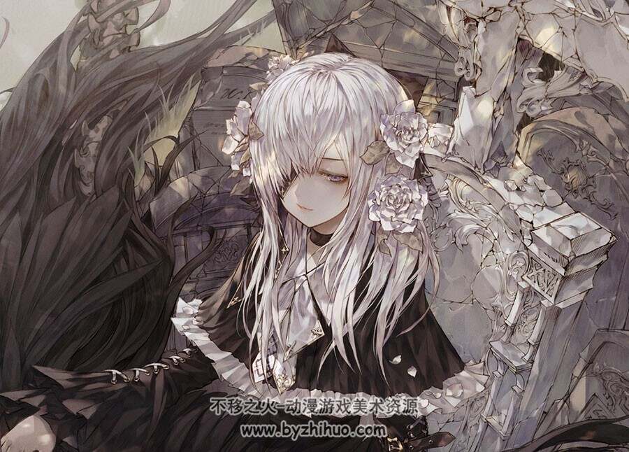 韩国画师WANKE 插画作品（含19年更新）图包分享 68P