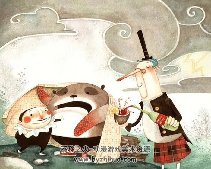 意大利艺术家 Daniela Volpari 儿童插画欣赏集 52P