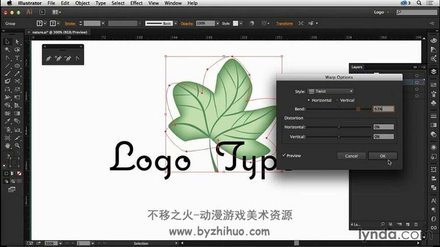 Logo设计 外国视觉商标设计制作方法视频教程