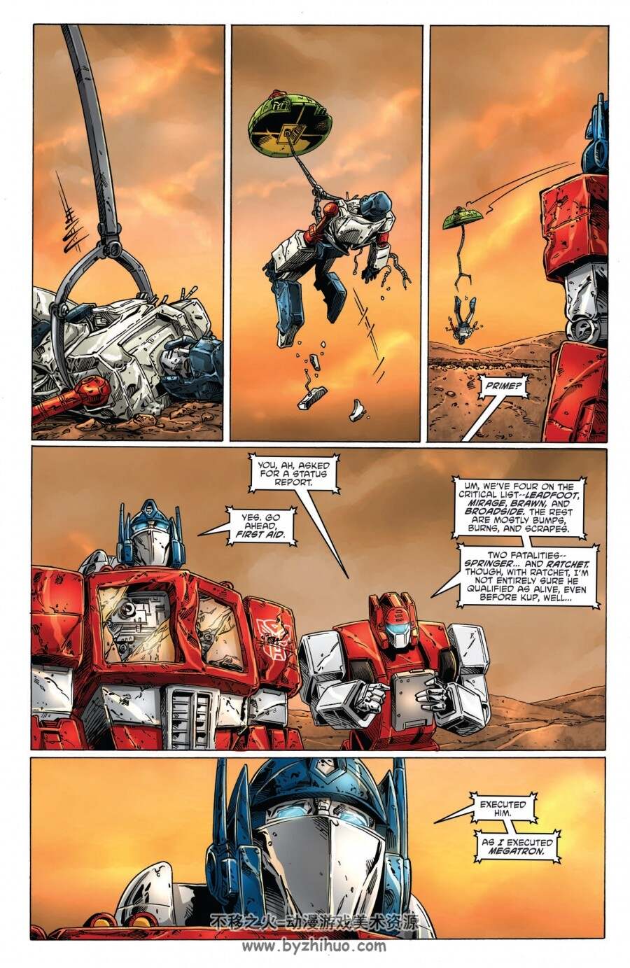 变形金刚 漫画 The Transformers