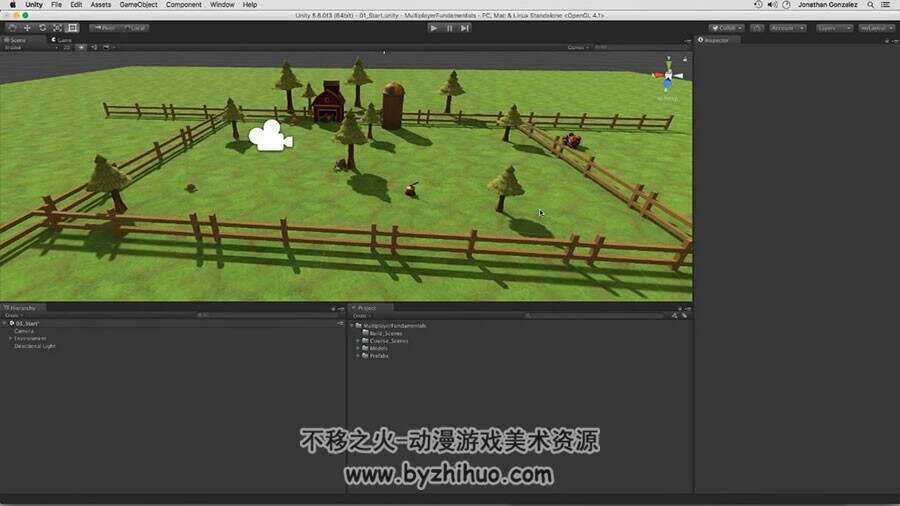 Unity多人联机 游戏实制作实例教学视频教程
