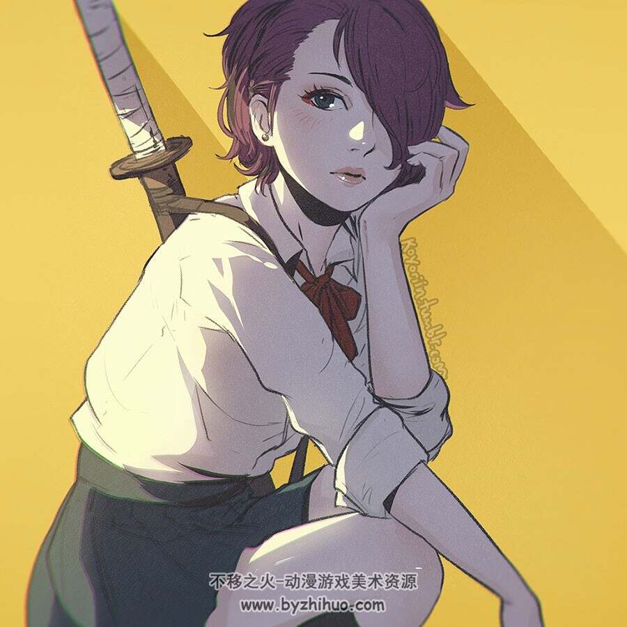 加拿大画师Koyori n角色人物插画壁纸图片下载包 175P