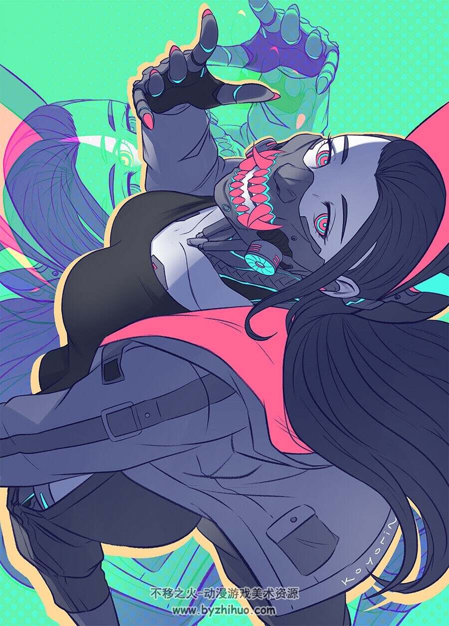 加拿大画师Koyori n角色人物插画壁纸图片下载包 175P