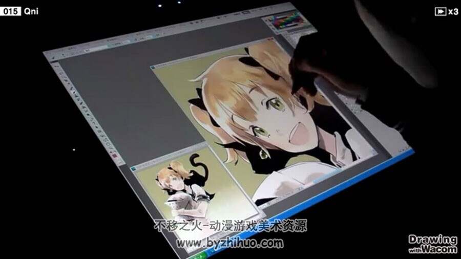 52个日本插画师 板绘CG绘画精讲视频教程合集