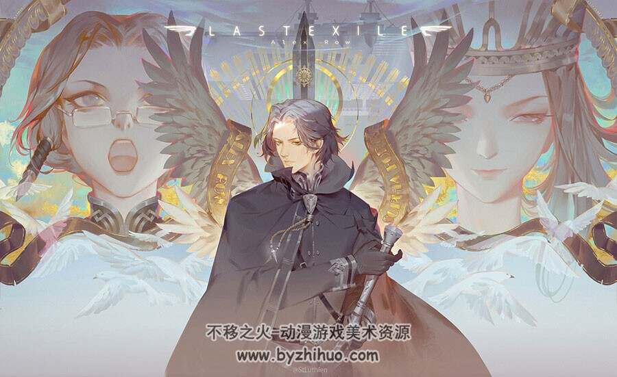 St Luthien露露露二次元插画壁纸图包免费分享下载 26P