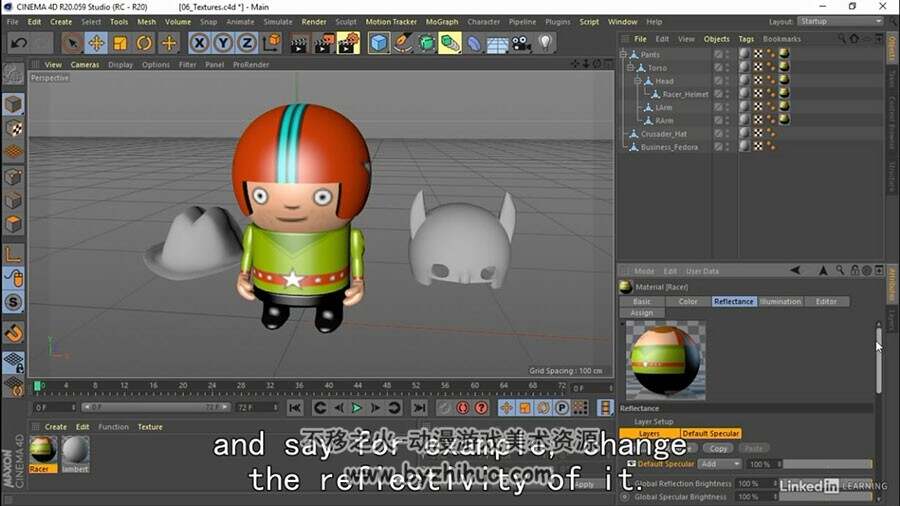 3D卡通角色模型 艺术创作理论概念实例视频教程 附源文件