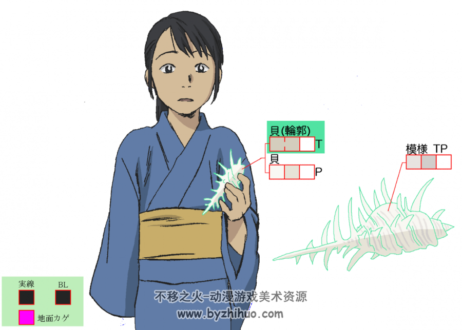 《虫师 续章》色指定，361p，tga原始格式，464mb