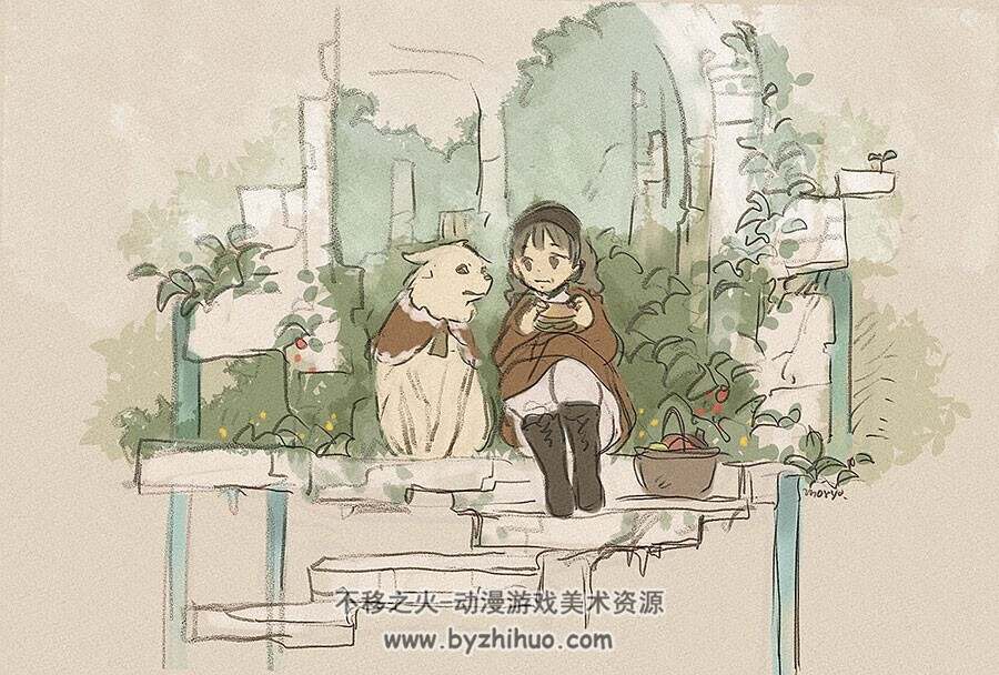 画师moryo角色CG插画图片作品赏析分享下载 178P