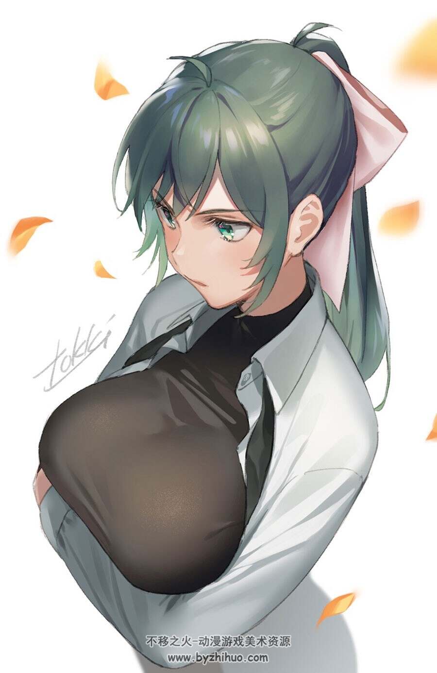 画师tokki 二次元少女插画壁纸图包免费分享下载 97P