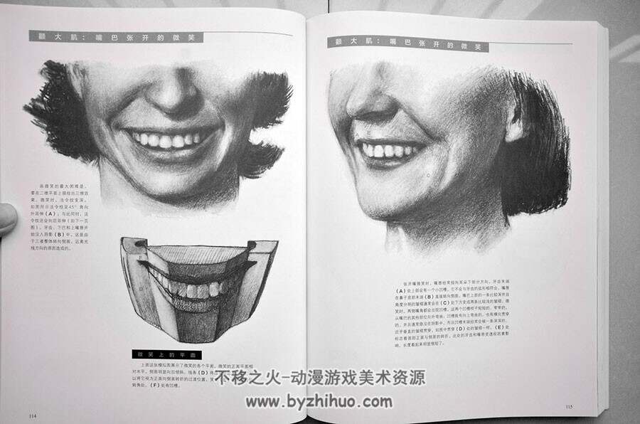 面部表情完全指南 传统素描手绘人物肖像表情教学资源 附PDF