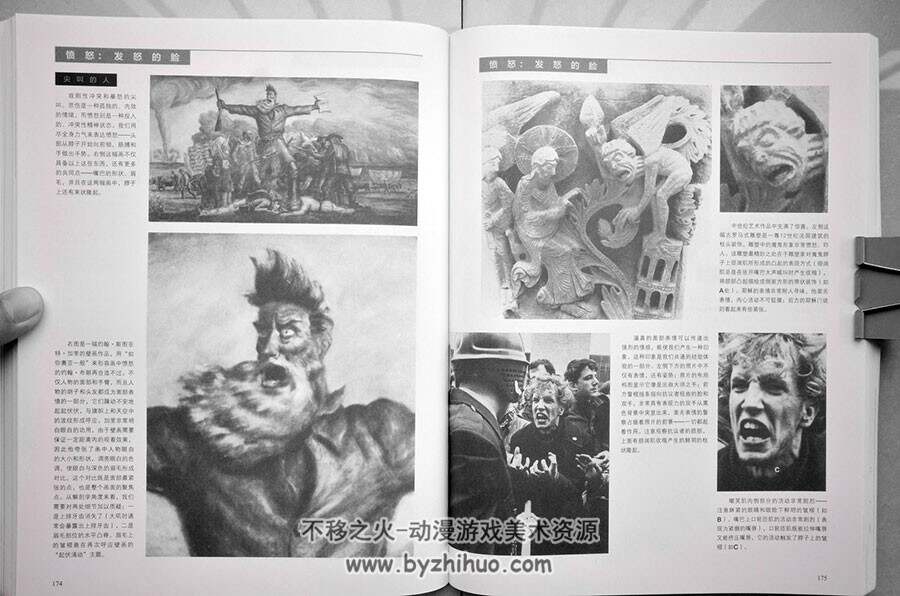 面部表情完全指南 传统素描手绘人物肖像表情教学资源 附PDF