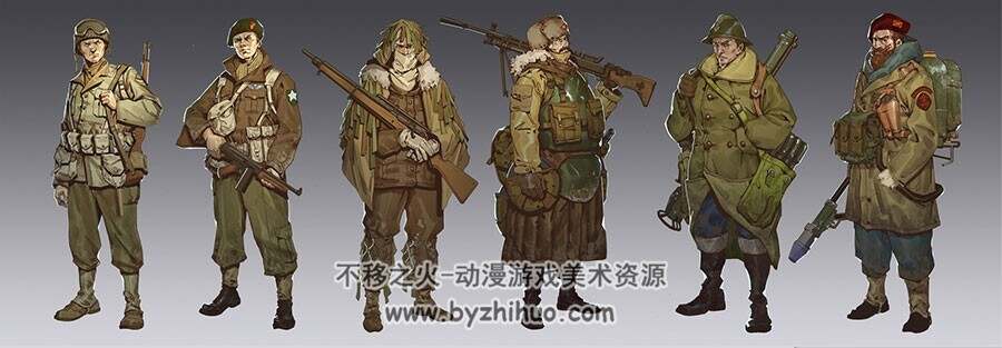 国内概念艺术家cll 科幻机械佣兵角色载具概念原画分享下载 121P