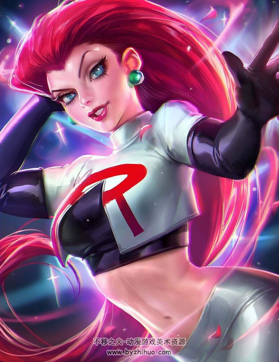 lol.怡美,dva.喰种十二星座等诸多角色同人壁纸插画高清包 1307P