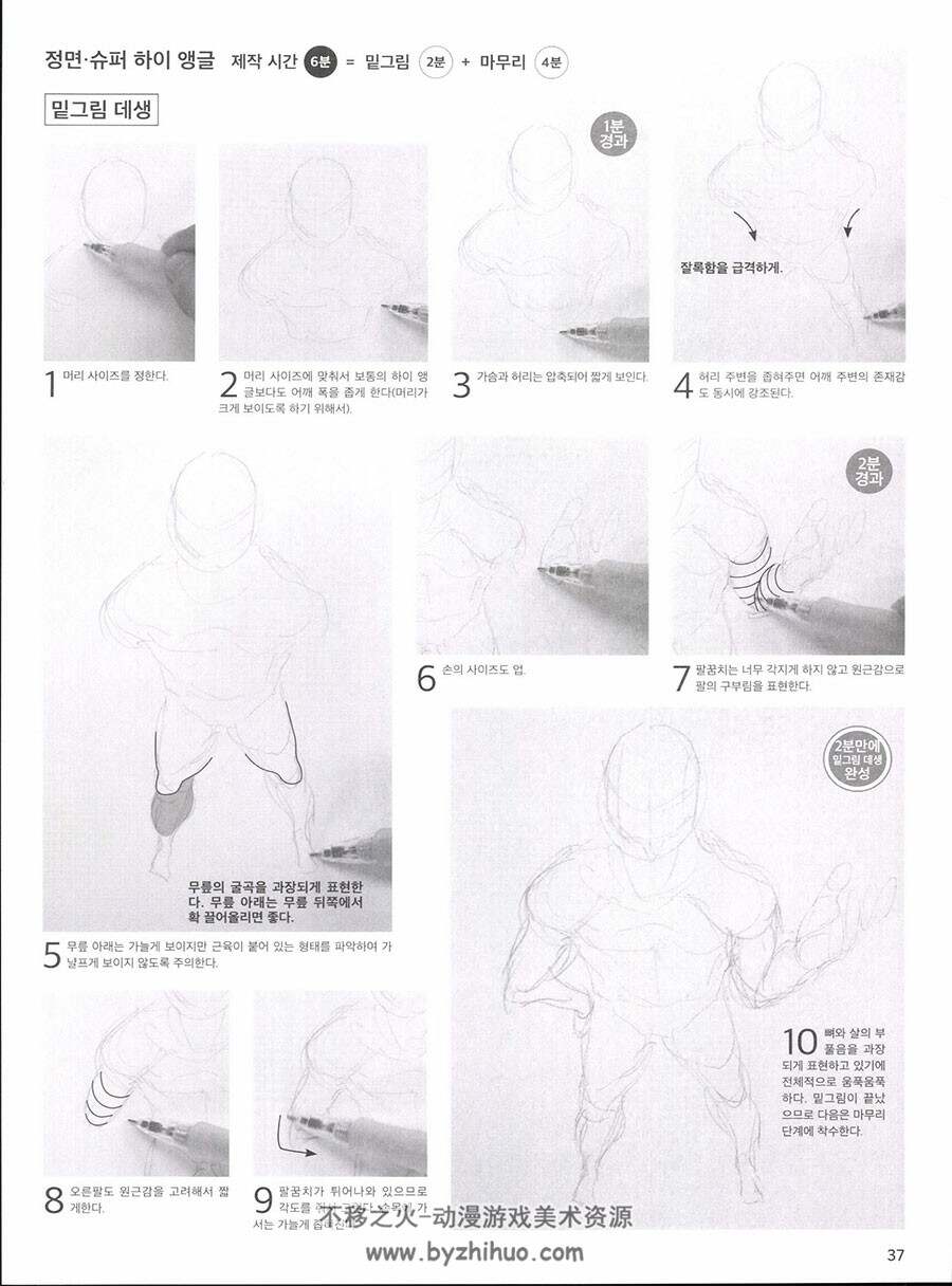 如何画大胆的姿势 角色夸张动作姿势绘制教学