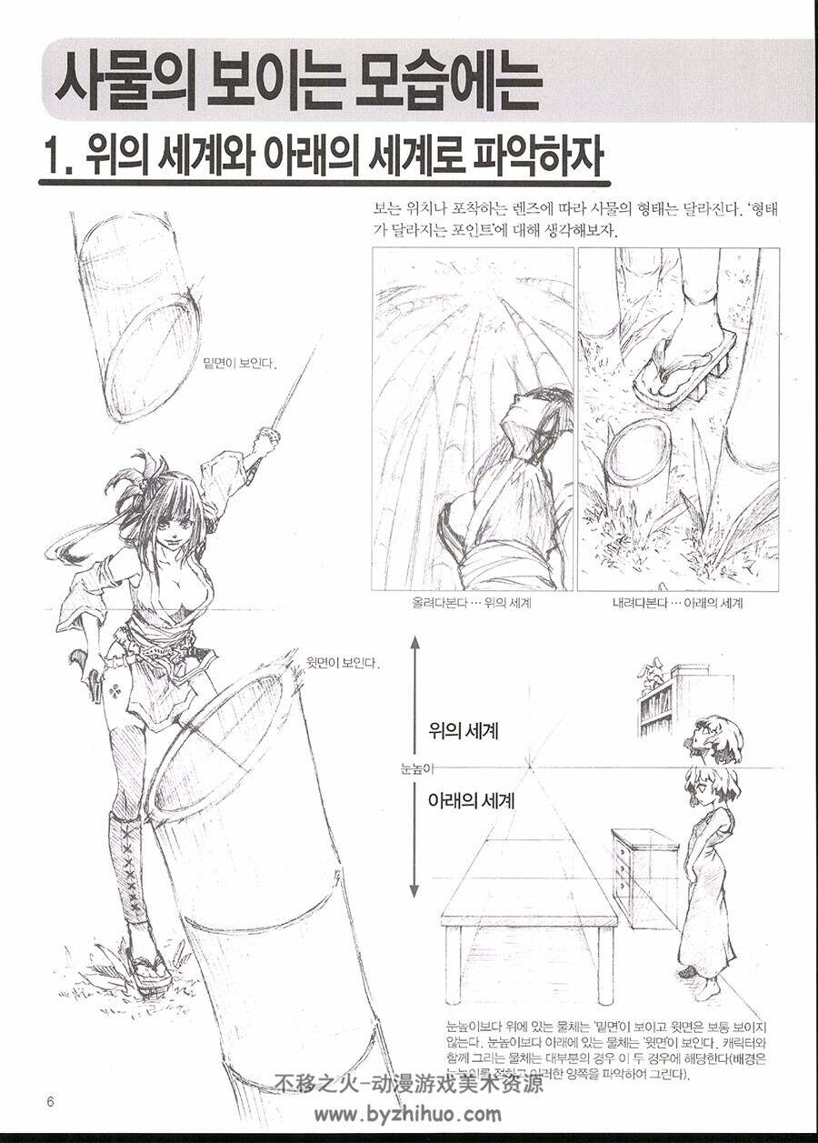 漫画教程 Super Character Mono Drawing 超级漫画角色绘画教学