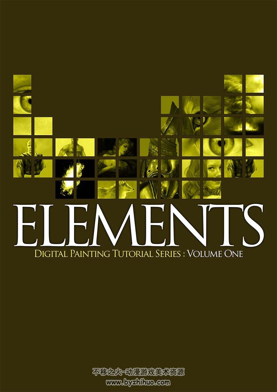 Elements-Digital Painting Tutorial Series 数码绘画教程系列1-3册 百度网盘下载