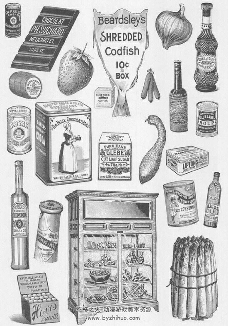 Victorian Goods and Merchandise 维多利亚时代货品