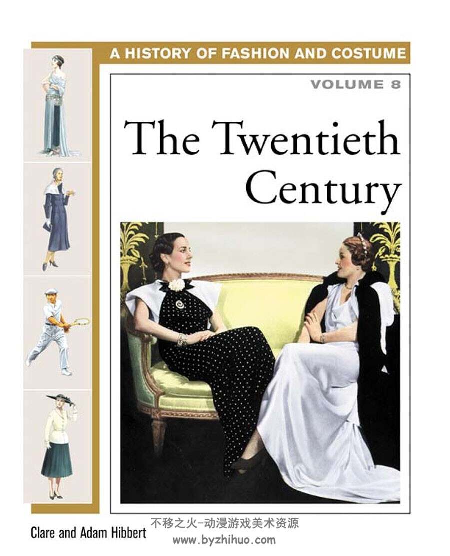 时尚与服装史8 二十世纪 世界时尚服装照片参考素材资料下载