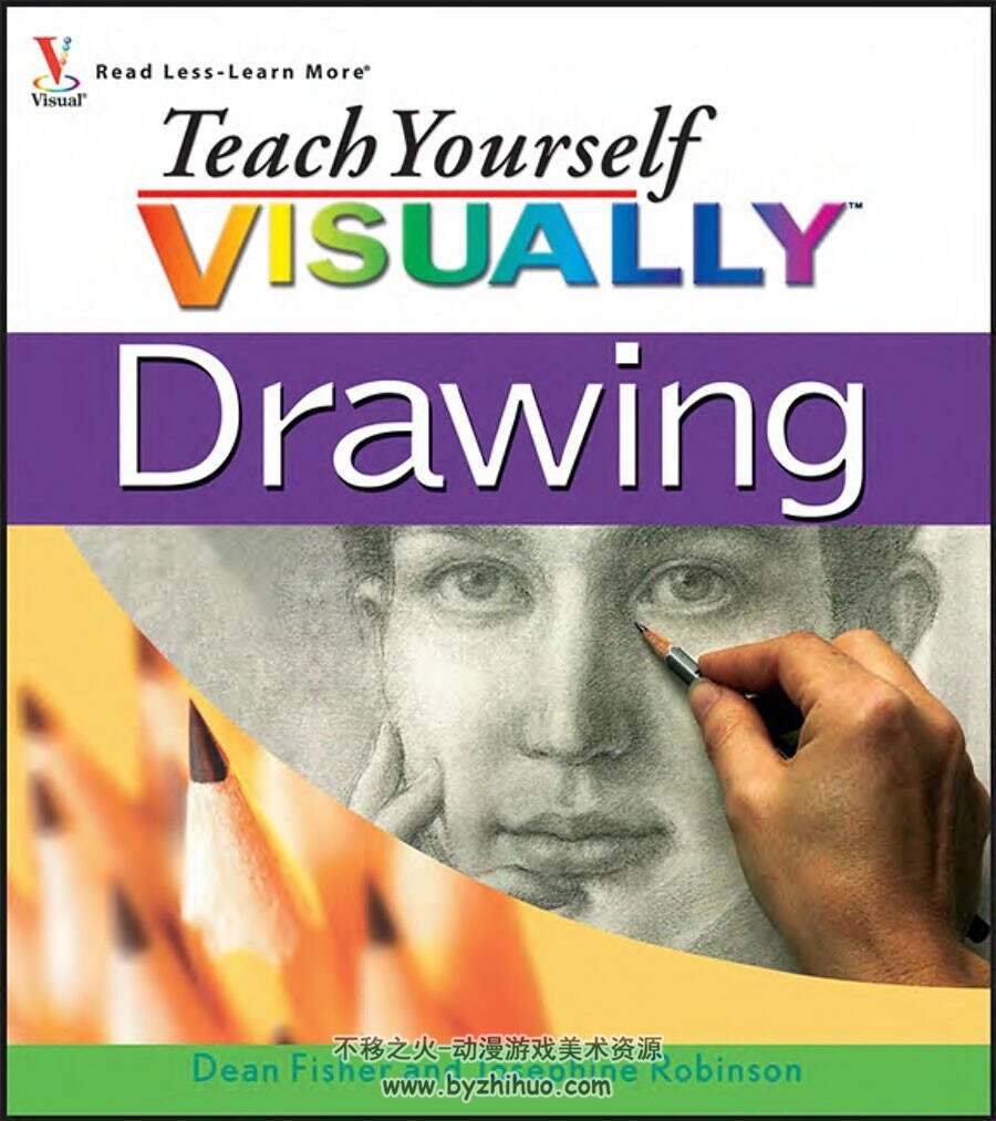 自学绘画 Teach Yourself Visually Drawing 传统绘画素描参考教材网盘下载