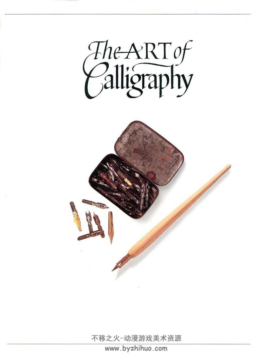 The Art of Calligraphy 书法艺术 David Harris 字母书法设计手绘素材资料参考