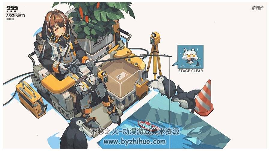 p站画师t5茨舞高清人物原画图集作品百度云下载78p