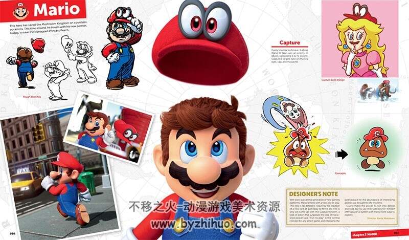 The Art Super Mario Odyssey 超级马里奥奥德赛角色场景设定画集PDF格式分享