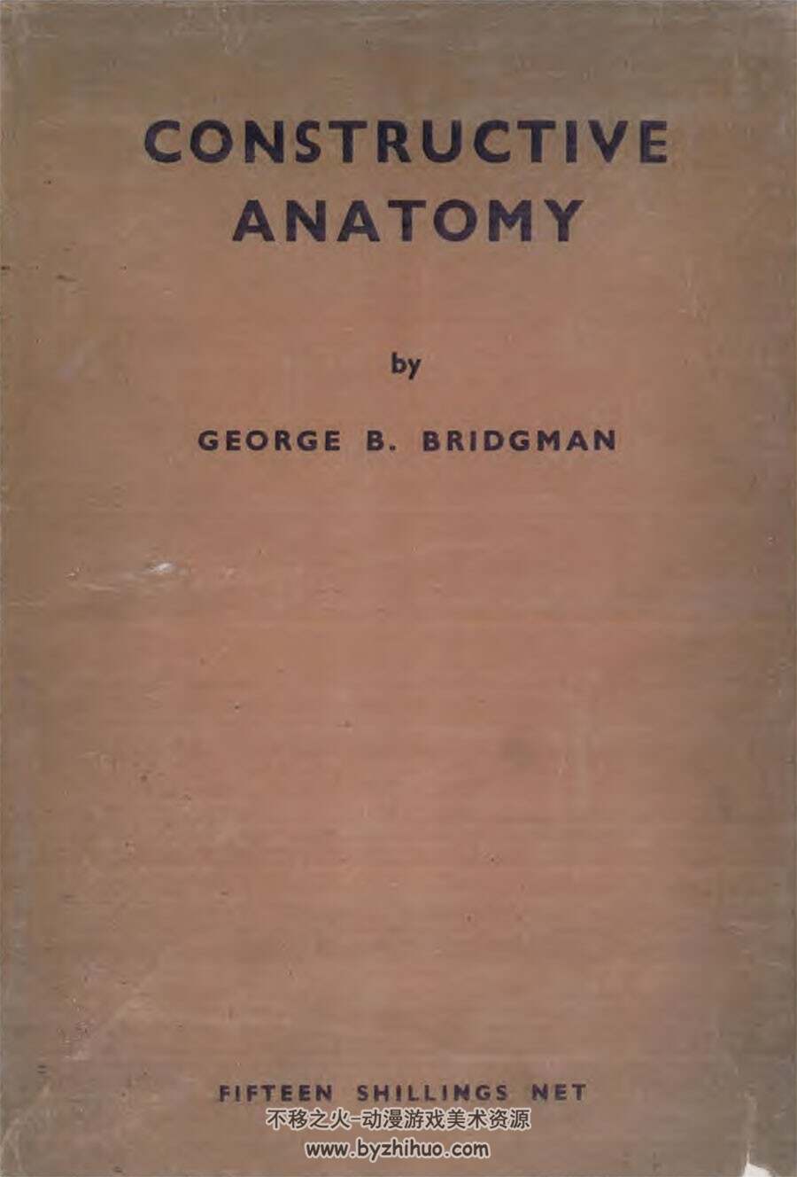 Constructive Anatomy 构造解剖学 George Bridgman 人体各部位结构解析教学