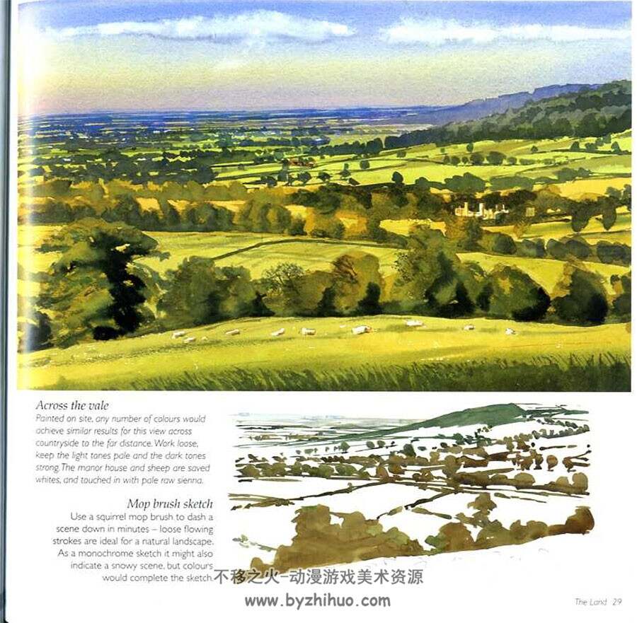 The Landscape Painter's Essential Handbook 风景画家必备手册 Joe Francis Dowden